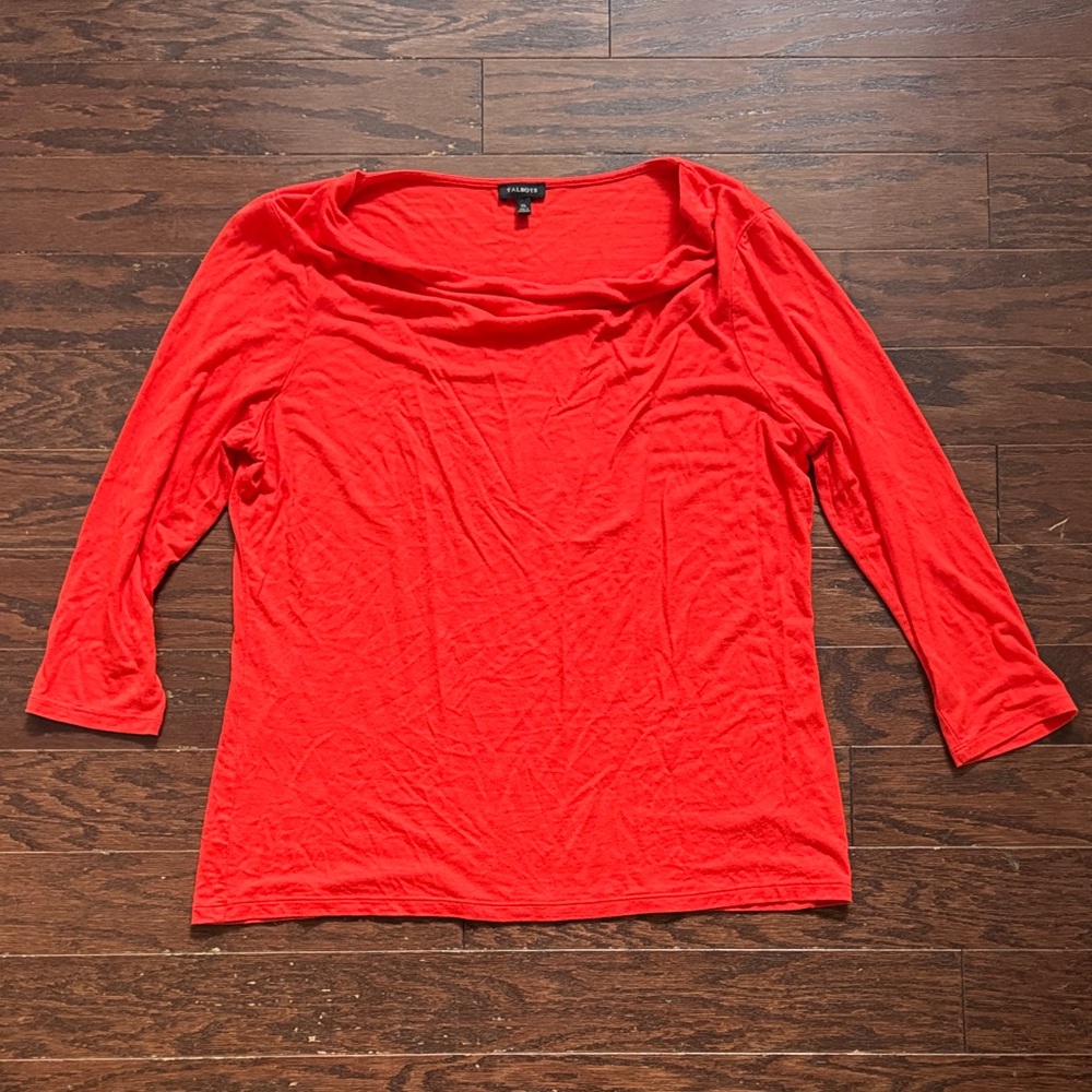 Talbots Vibrant Red Women's Blouse